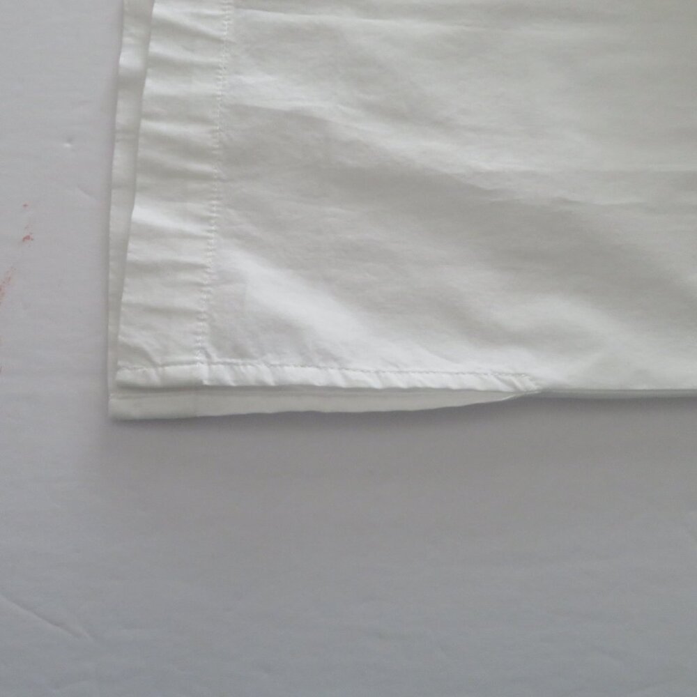 🎉HP🎉Eileen Fisher-Organic Cotton Classic Collar Long Shirt, White, Med., NWOT - Picture 8 of 10